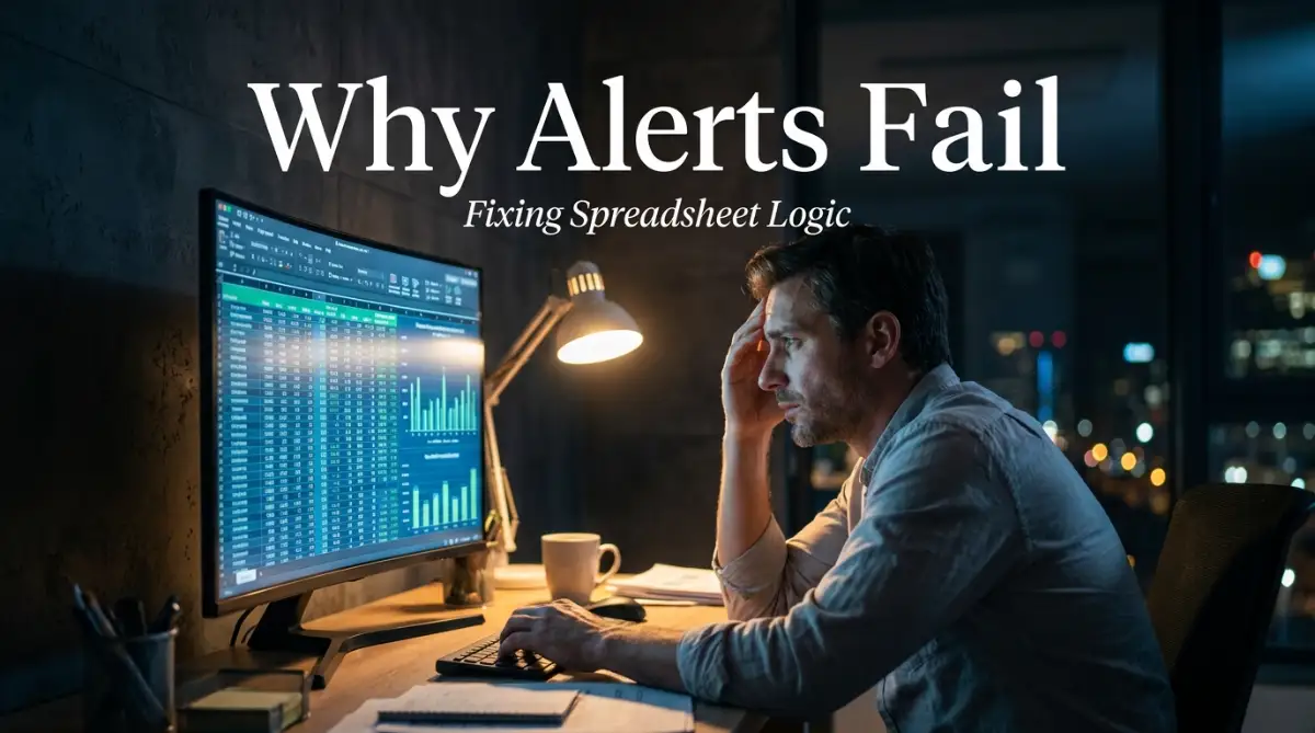 Why Conditional Formatting Fails to Trigger Alerts (And How to Fix It)