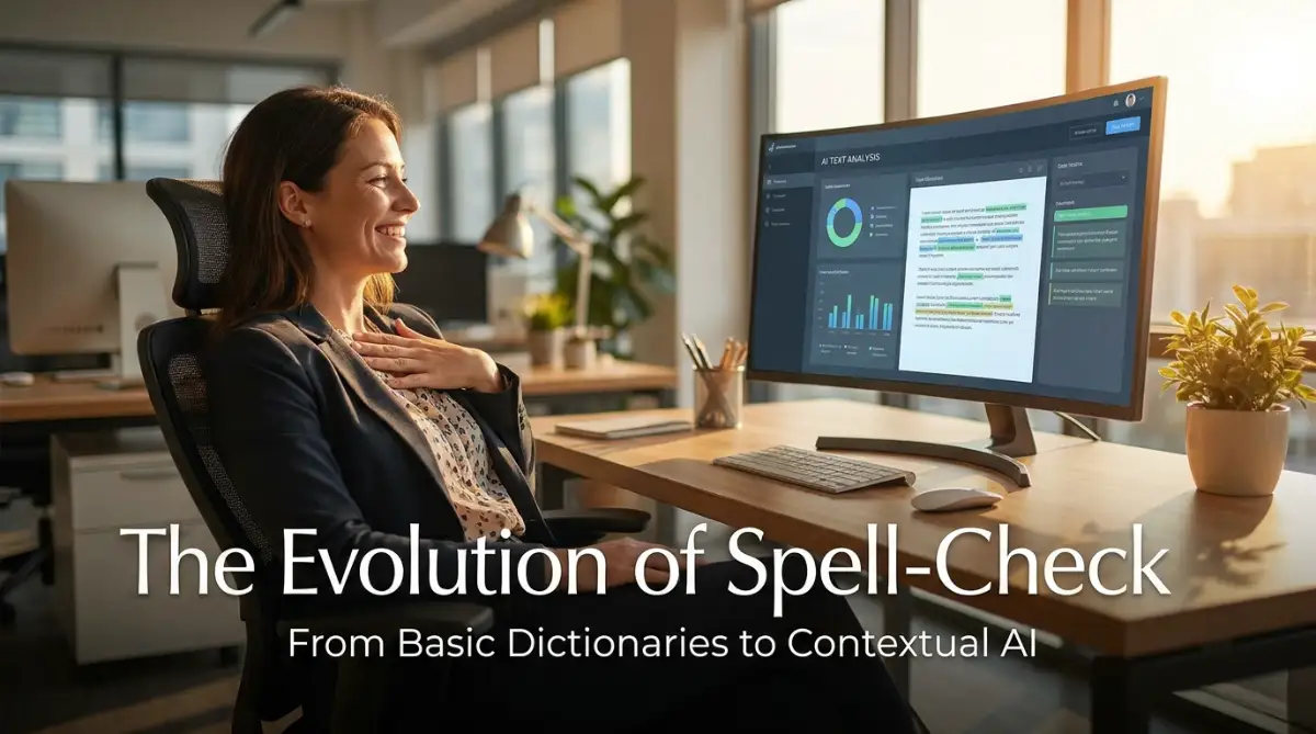How Spell-Check Evolved From Simple Words to Smart AI